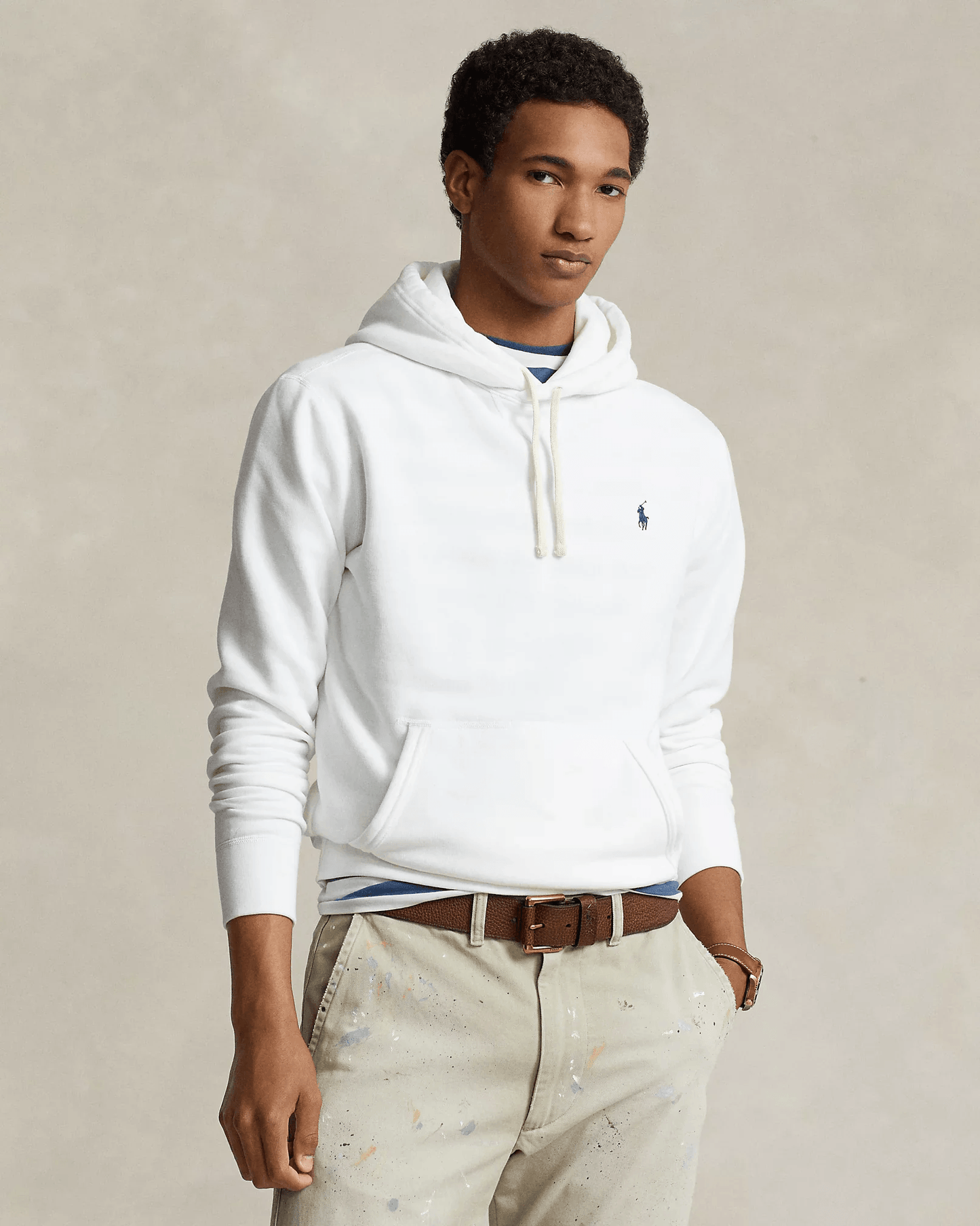 Polo Witte Hoodie