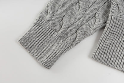 Kabelgebreid Katoenen Vest