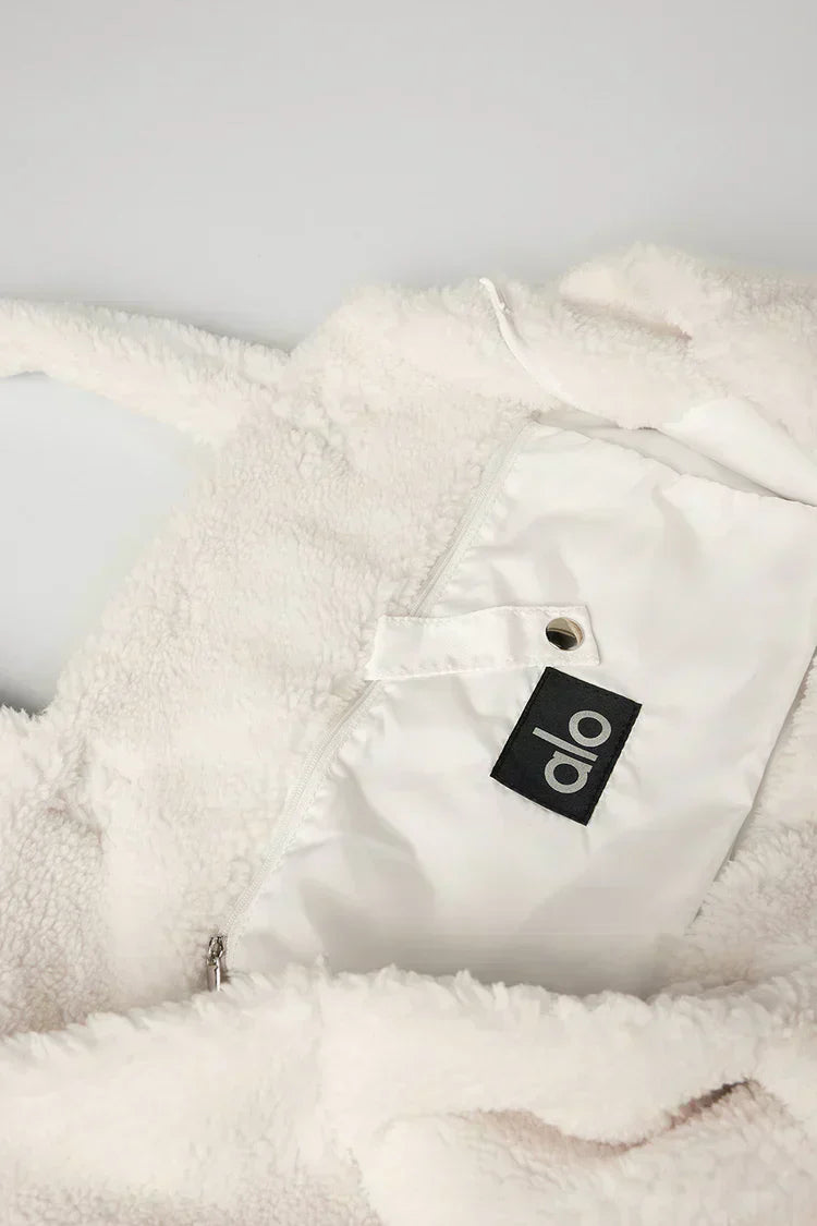 Foxy Sherpa Tote Wit