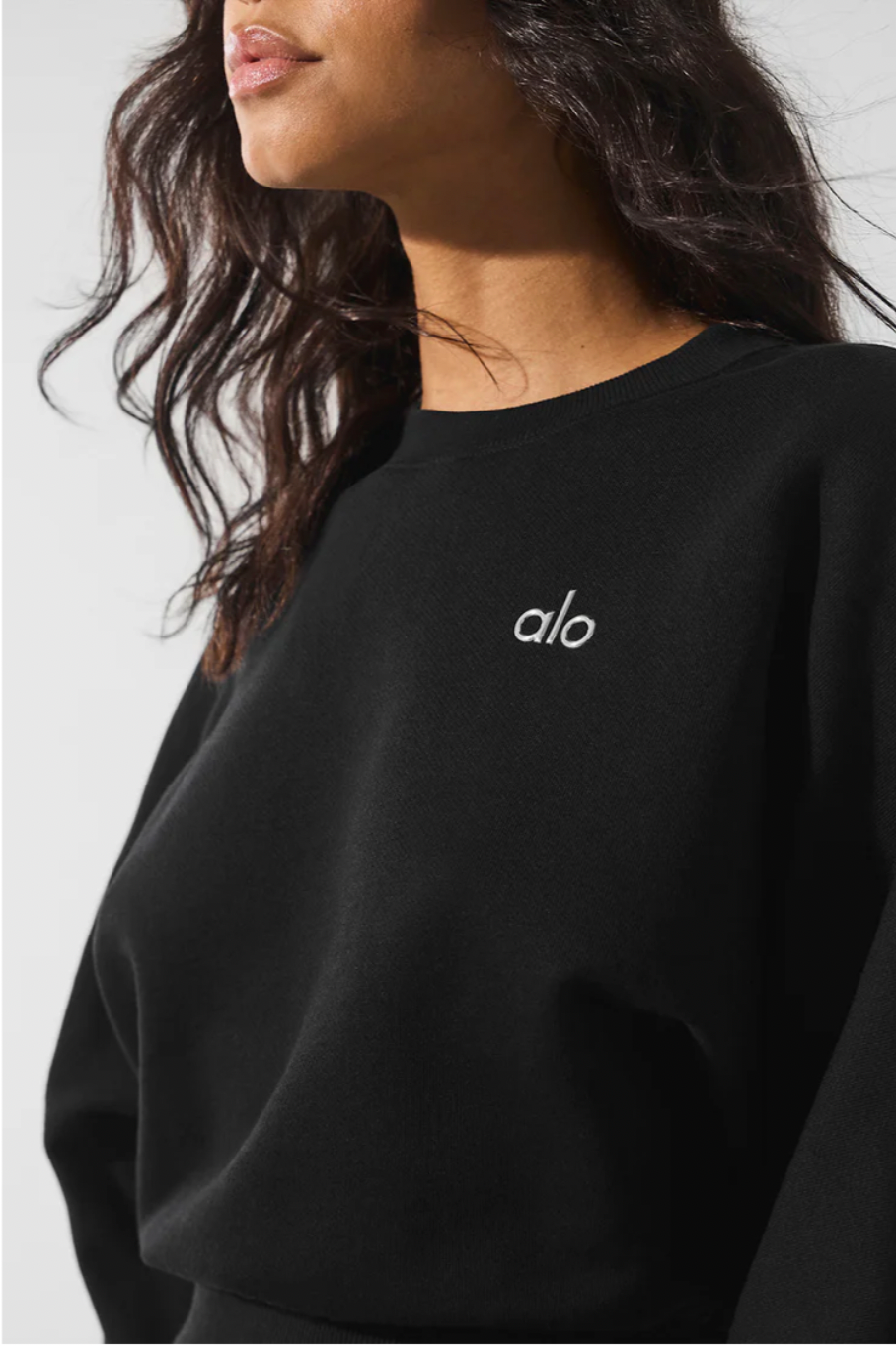 Cropped Accolade Crewneck