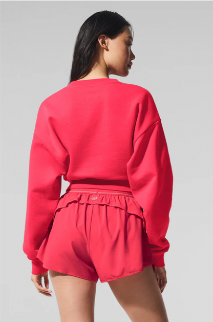 Cropped Accolade Crewneck