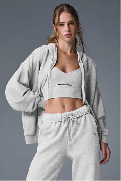 Accolade hoodie met volledige ritssluiting