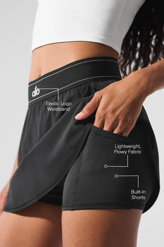 Match Point tennisrokje - zwart