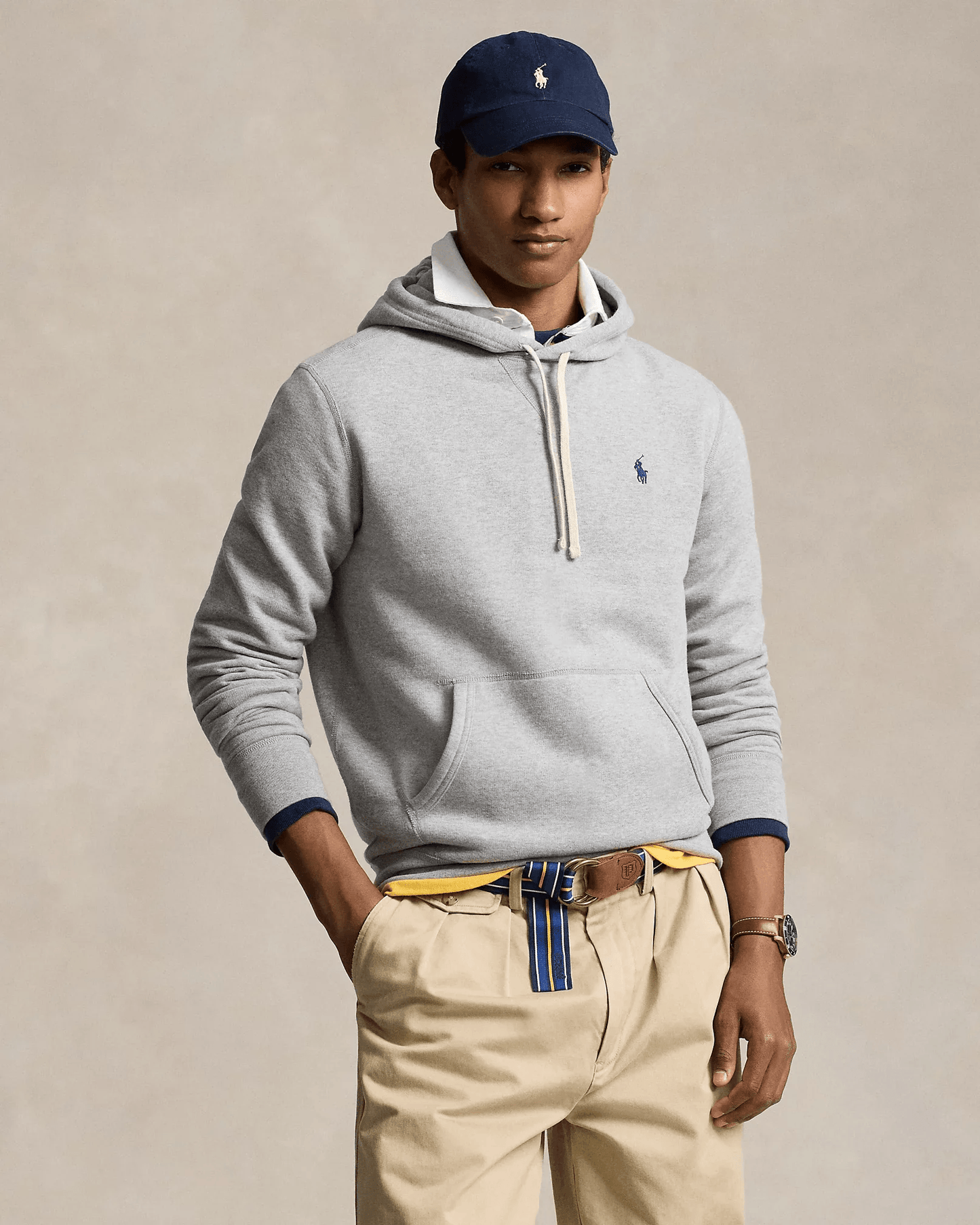 Polo Gray Hoodie