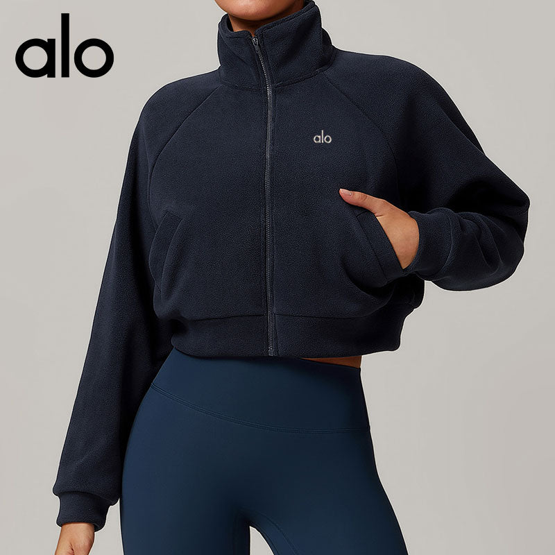 Fleecejack met ritssluiting