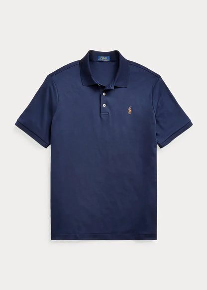 Polo Zacht Katoen Navy